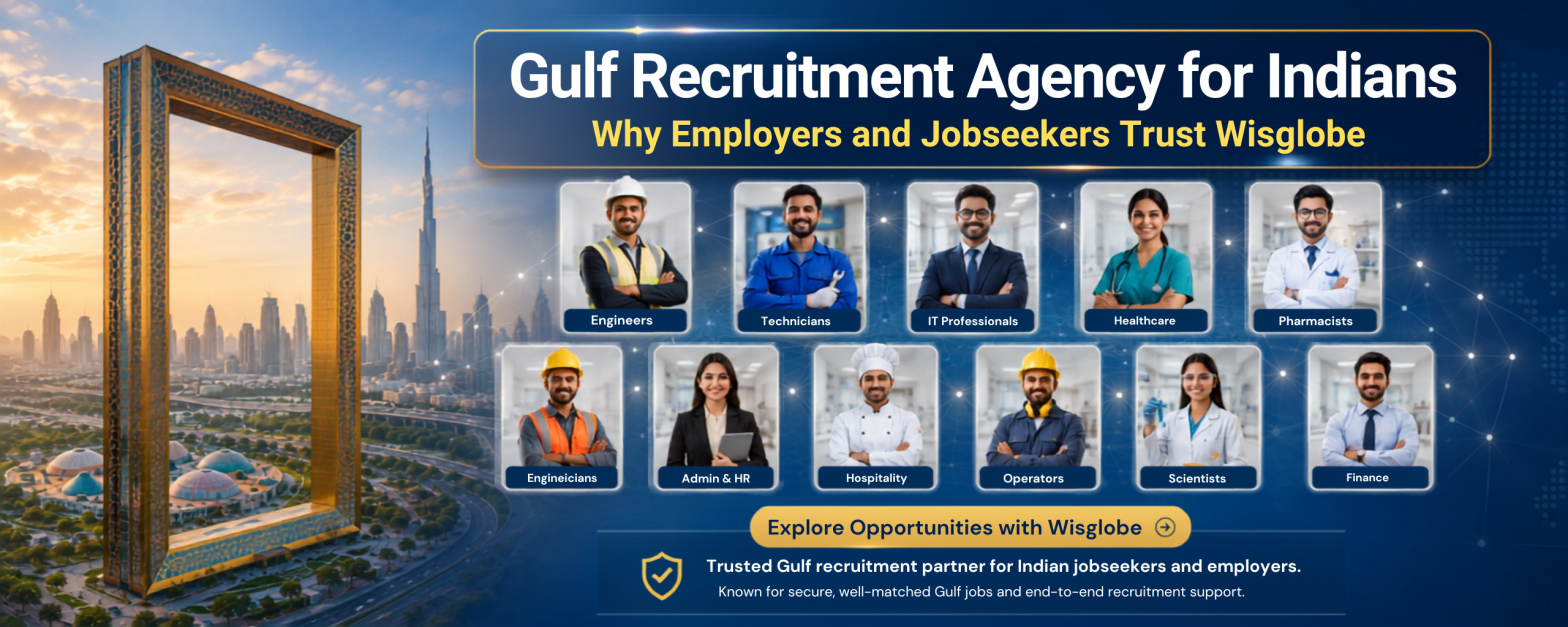 Why Employers and Jobseekers Trust Wisglobe as Gulf Recruitment Agency for Indians